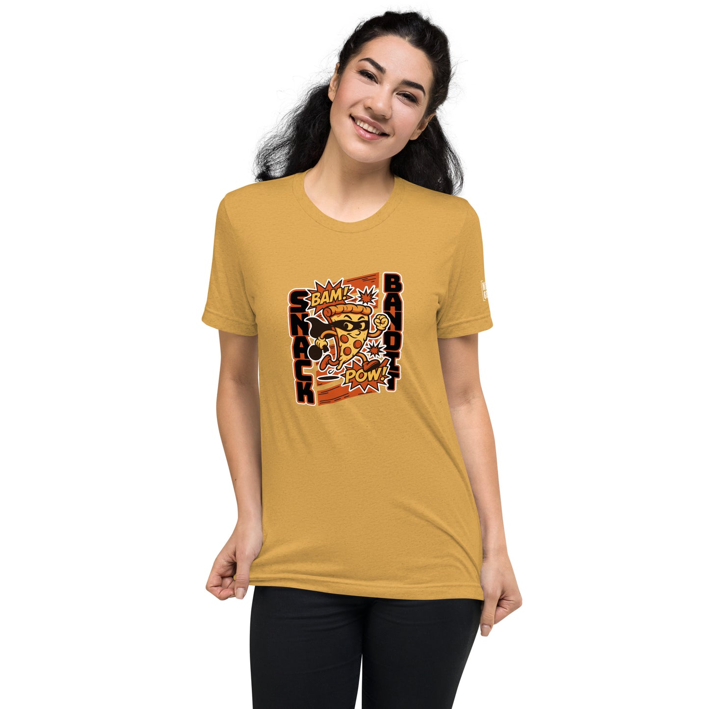 Snack Bandit Pizza T-Shirt- funny tshirt by Niche Goods