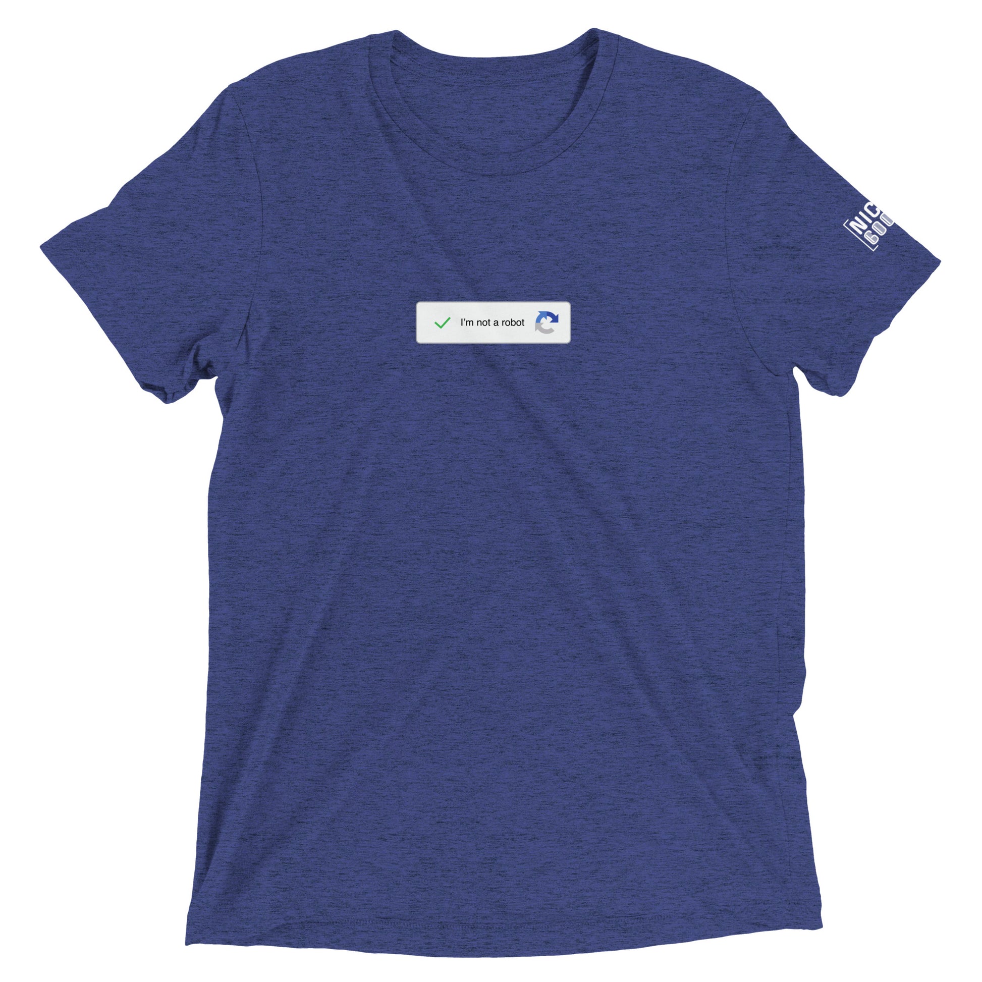 I'm not a robot CAPTCHA T-Shirt- funny tshirt by Niche Goods
