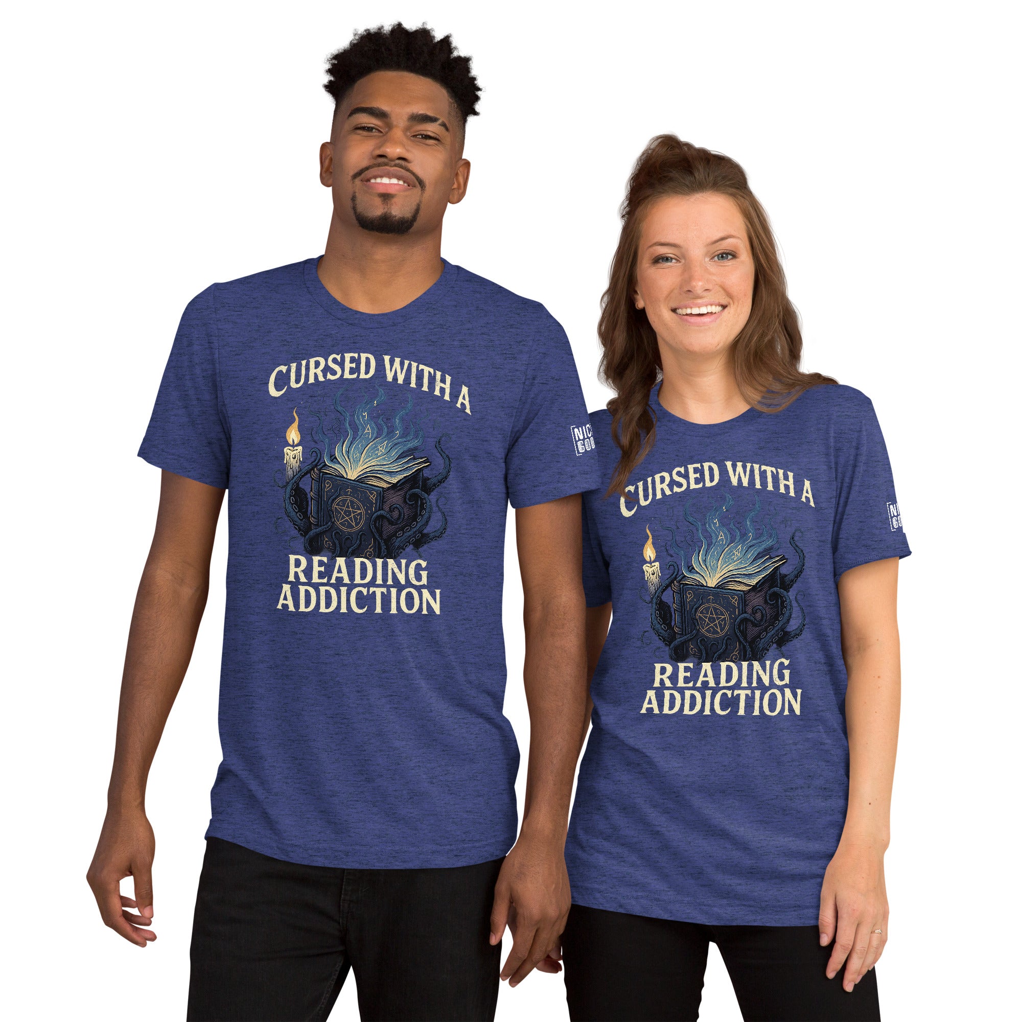 Cursed with a Readding Addition T-Shirt- funny tshirt by Niche Goods