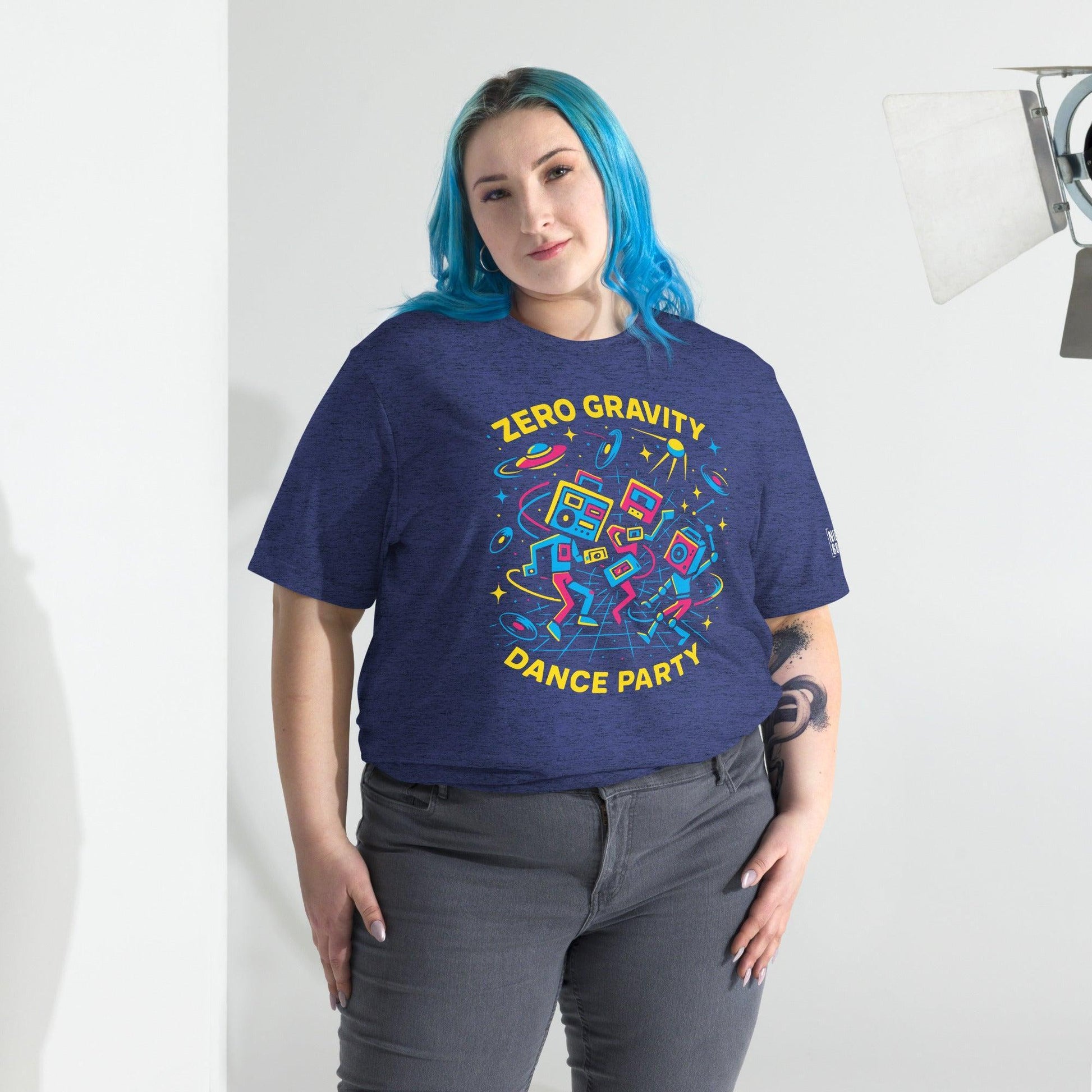 Zero Gravity Dance Party T-Shirt- funny tshirt by Niche Goods