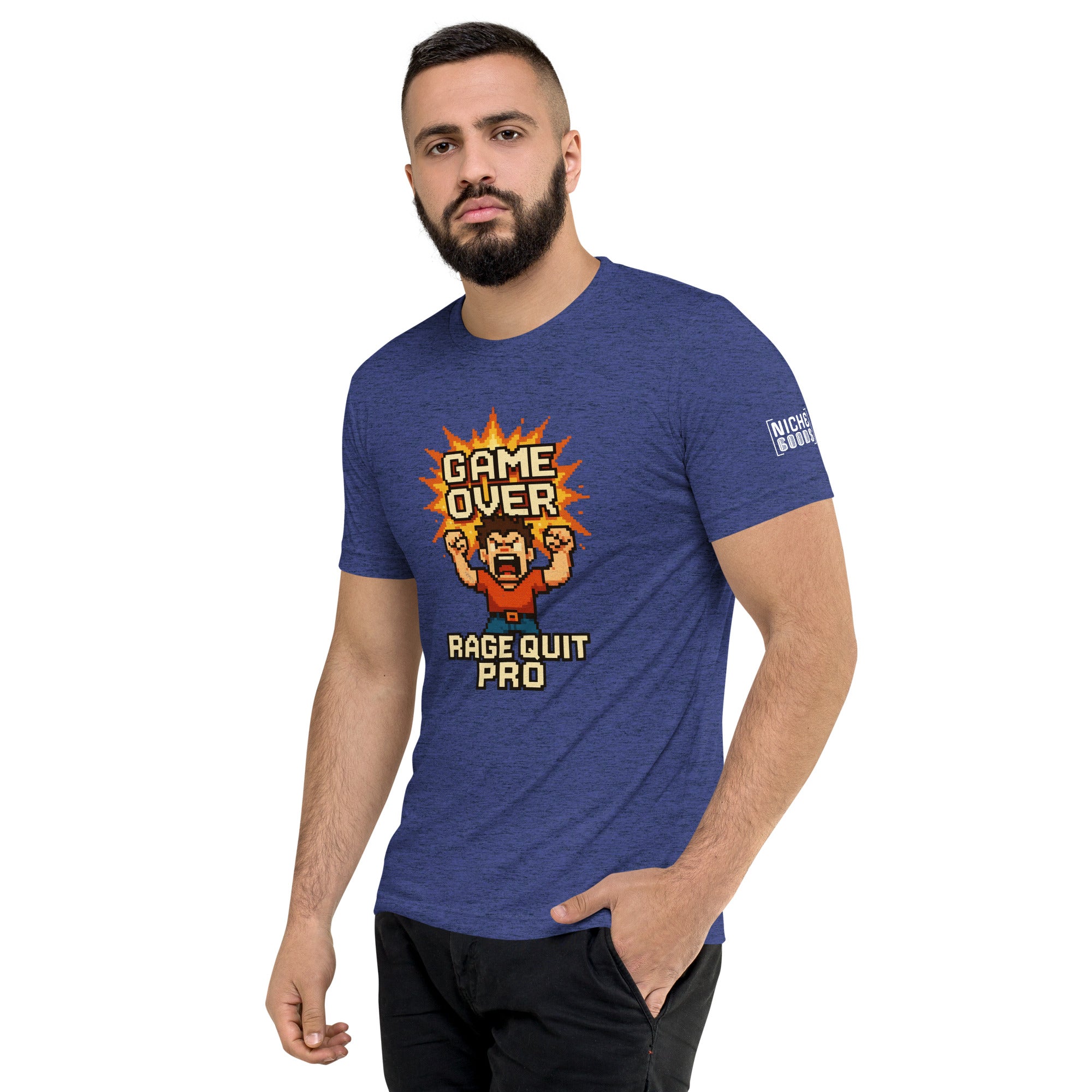 Rage Quit Pro Game Over T-Shirt- funny tshirt by Niche Goods