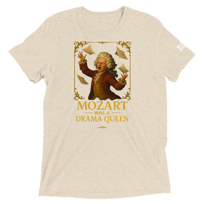 Mozart Was a Drama Queen- funny tshirt by Niche Goods