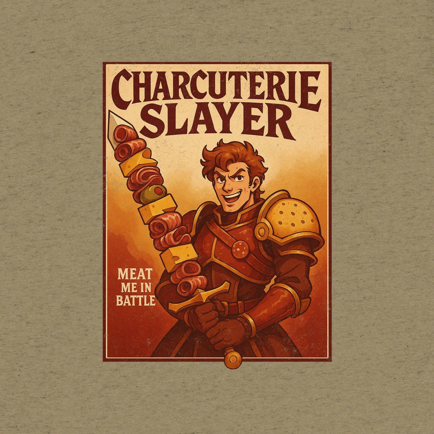 Charcuterie Slayer T-Shirt- funny tshirt by Niche Goods