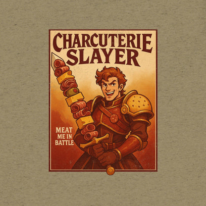 Charcuterie Slayer T-Shirt- funny tshirt by Niche Goods