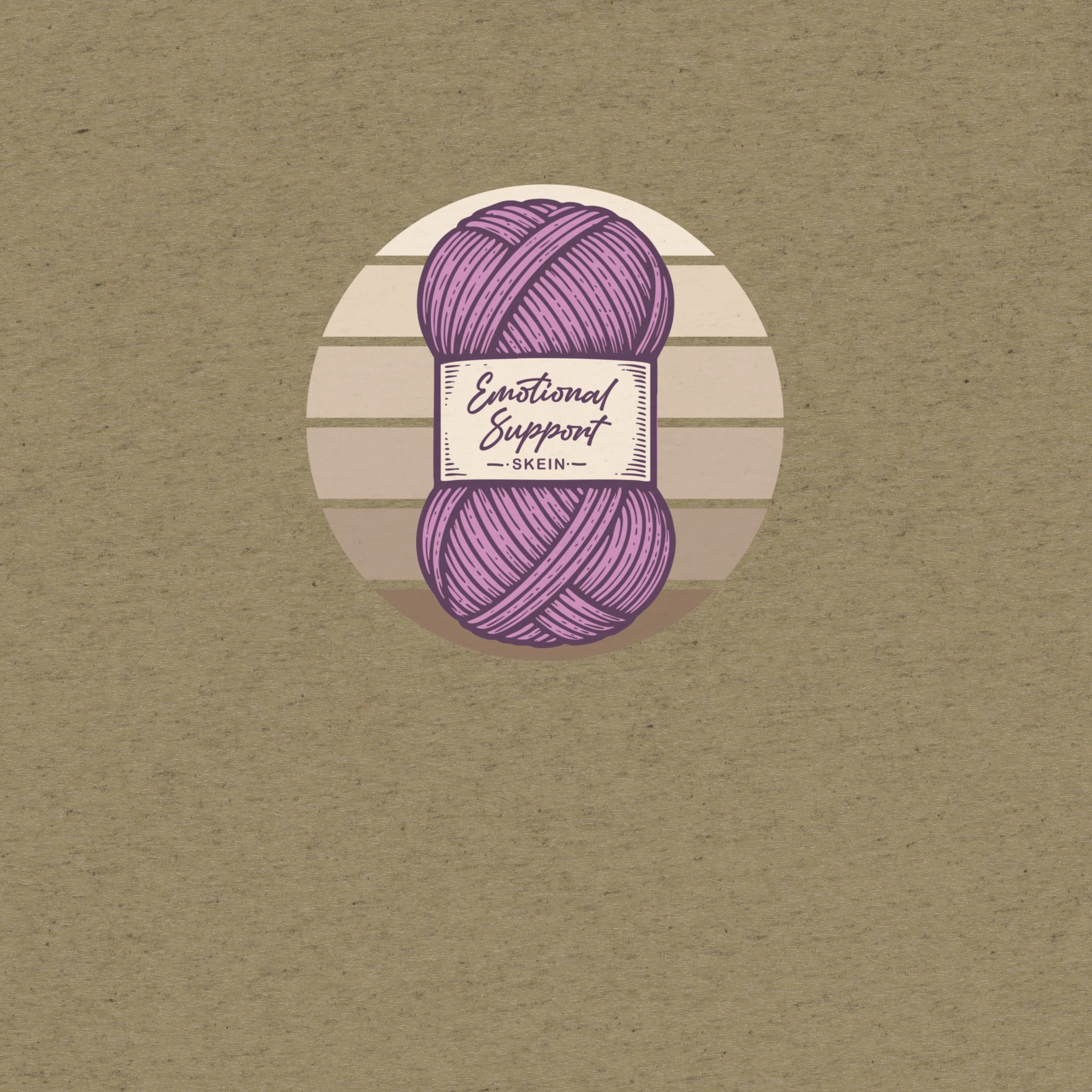 Emotional Support Skein T-Shirt- funny tshirt by Niche Goods