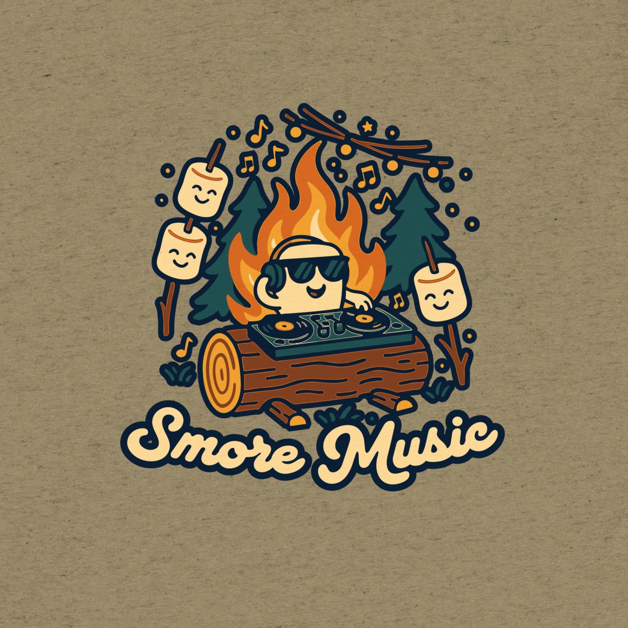 Smore Music T-Shirt- funny tshirt by Niche Goods