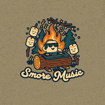 Smore Music T-Shirt- funny tshirt by Niche Goods