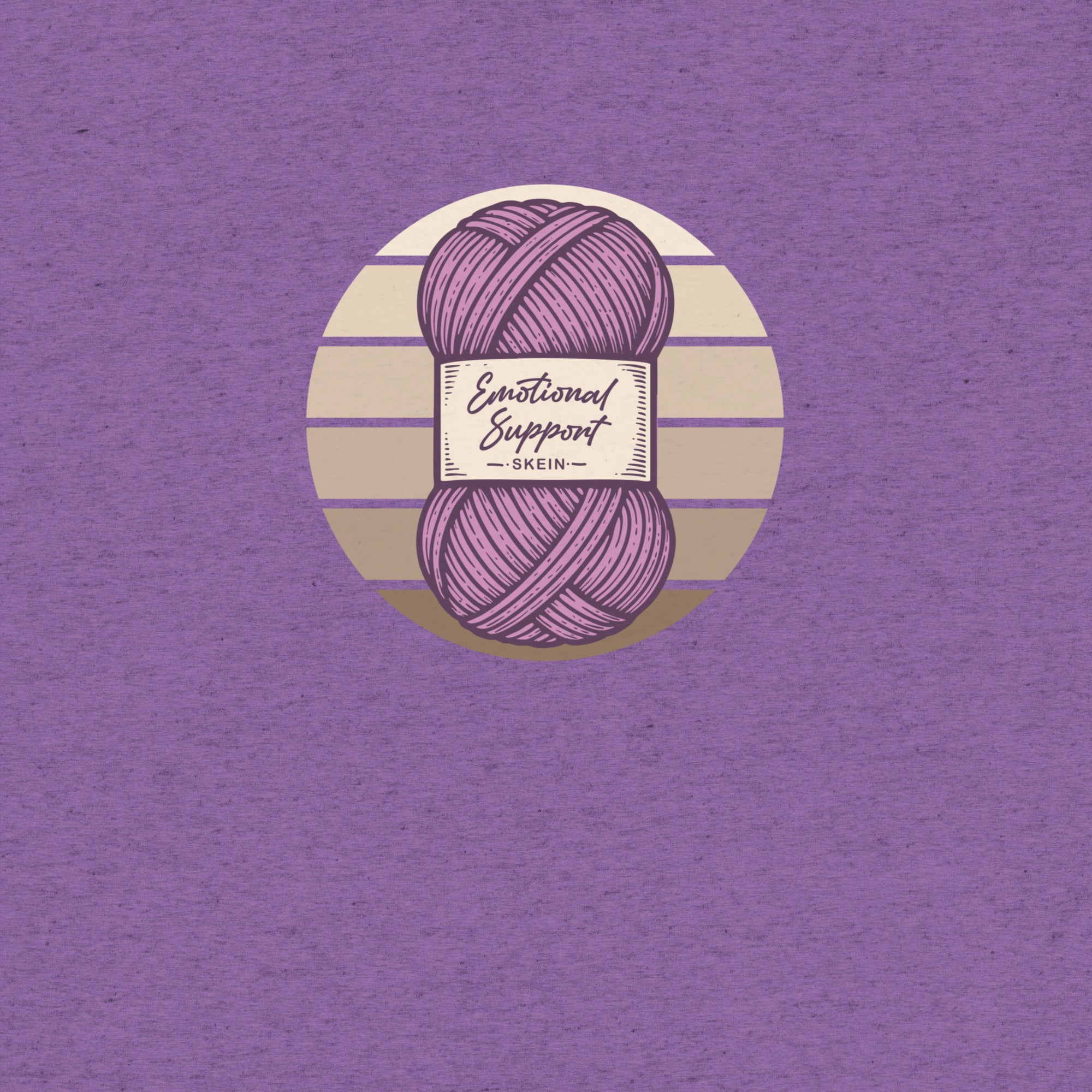 Emotional Support Skein T-Shirt- funny tshirt by Niche Goods