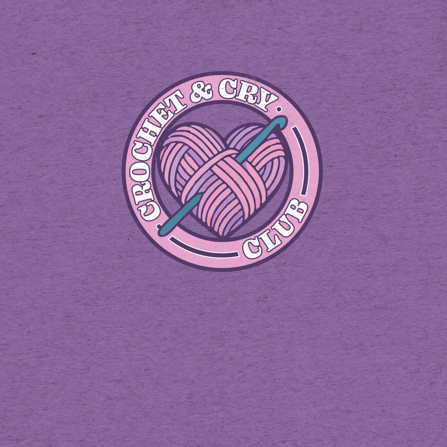 Crochet & Cry T-Shirt- funny tshirt by Niche Goods