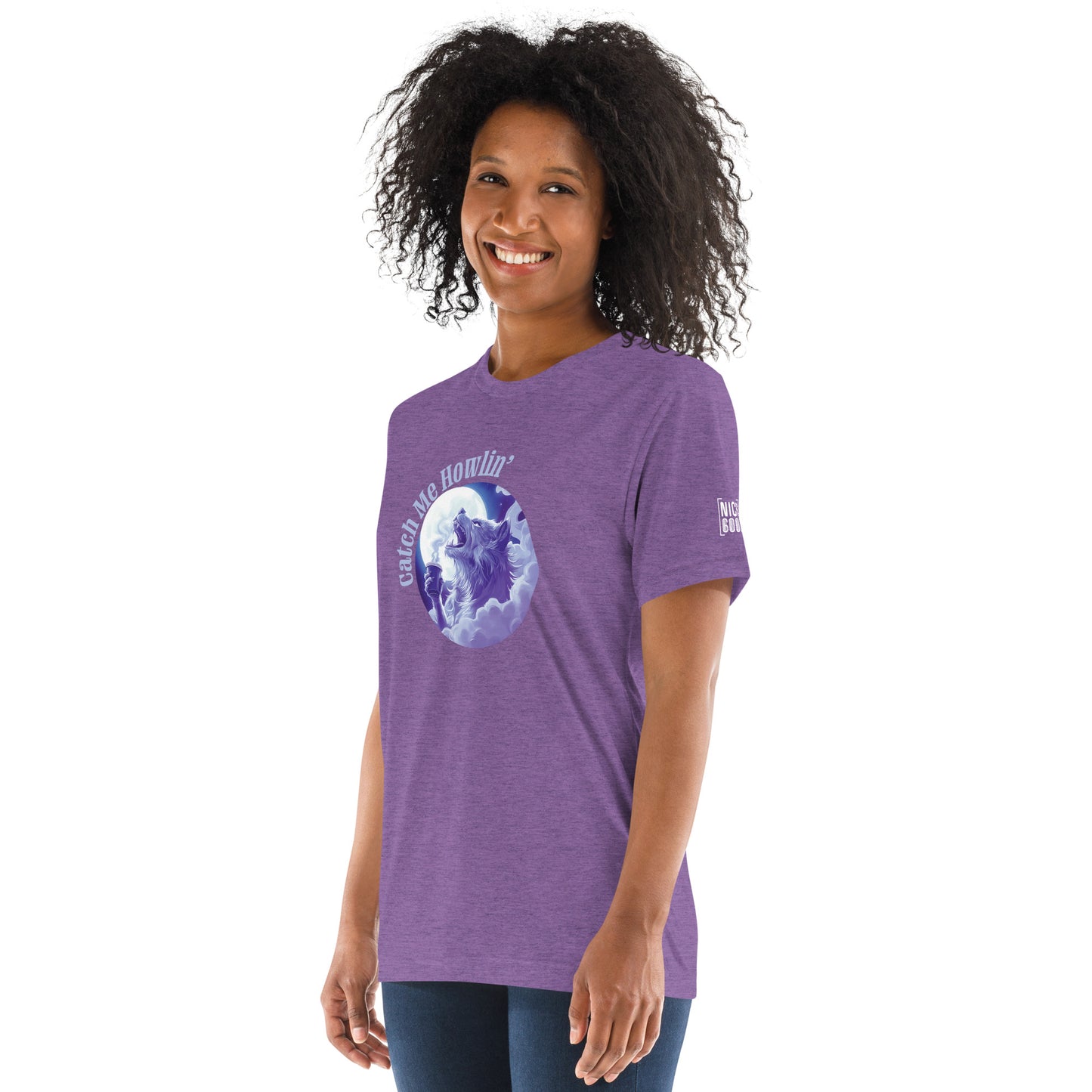 Catch Me Howlin' T-Shirt- funny tshirt by Niche Goods