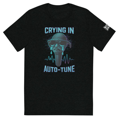 Crying in Auto Tune T-shirt- funny tshirt by Niche Goods