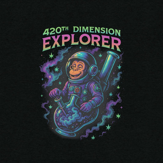 420th Dimension Explorer T-Shirt- funny tshirt by Niche Goods