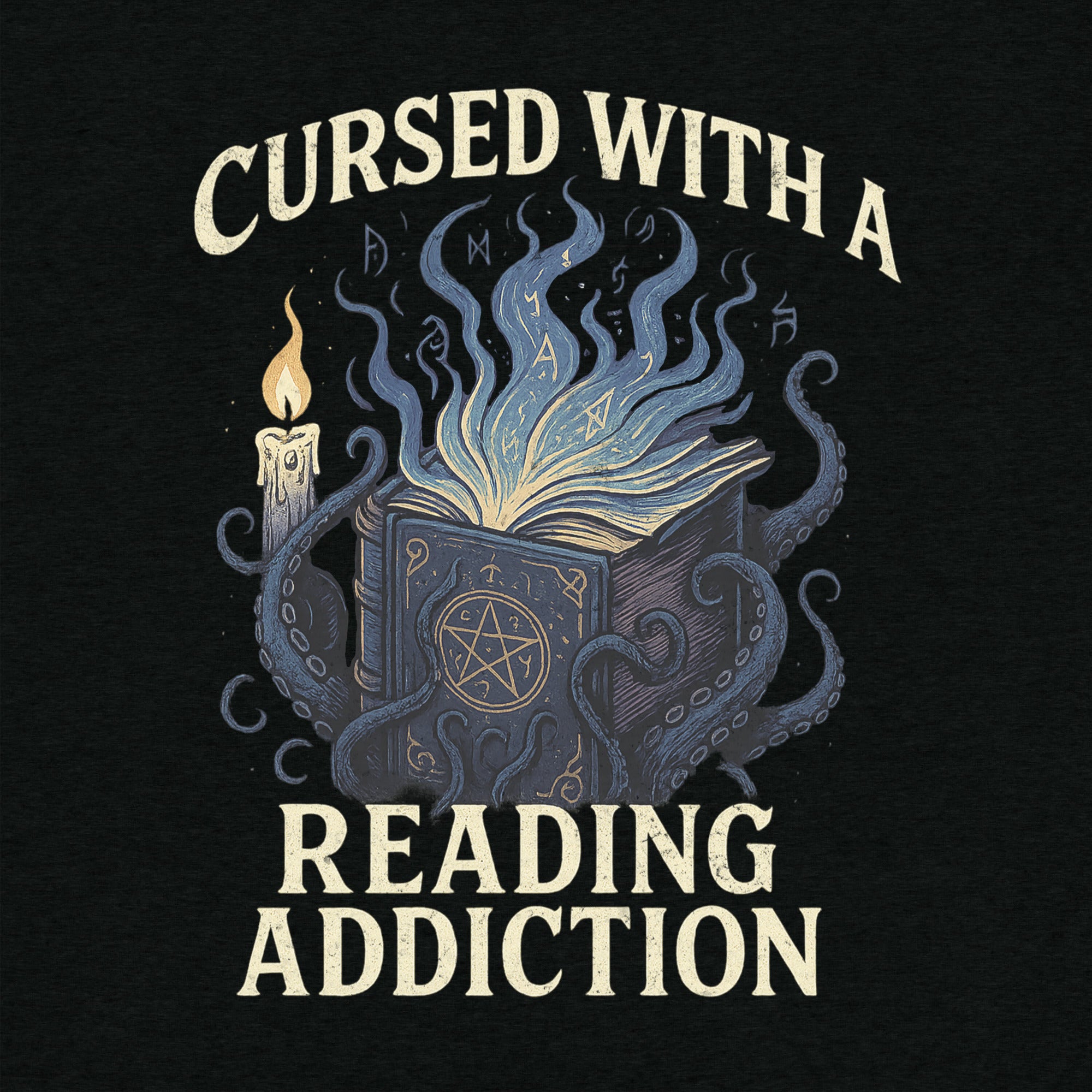 Cursed with a Readding Addition T-Shirt- funny tshirt by Niche Goods