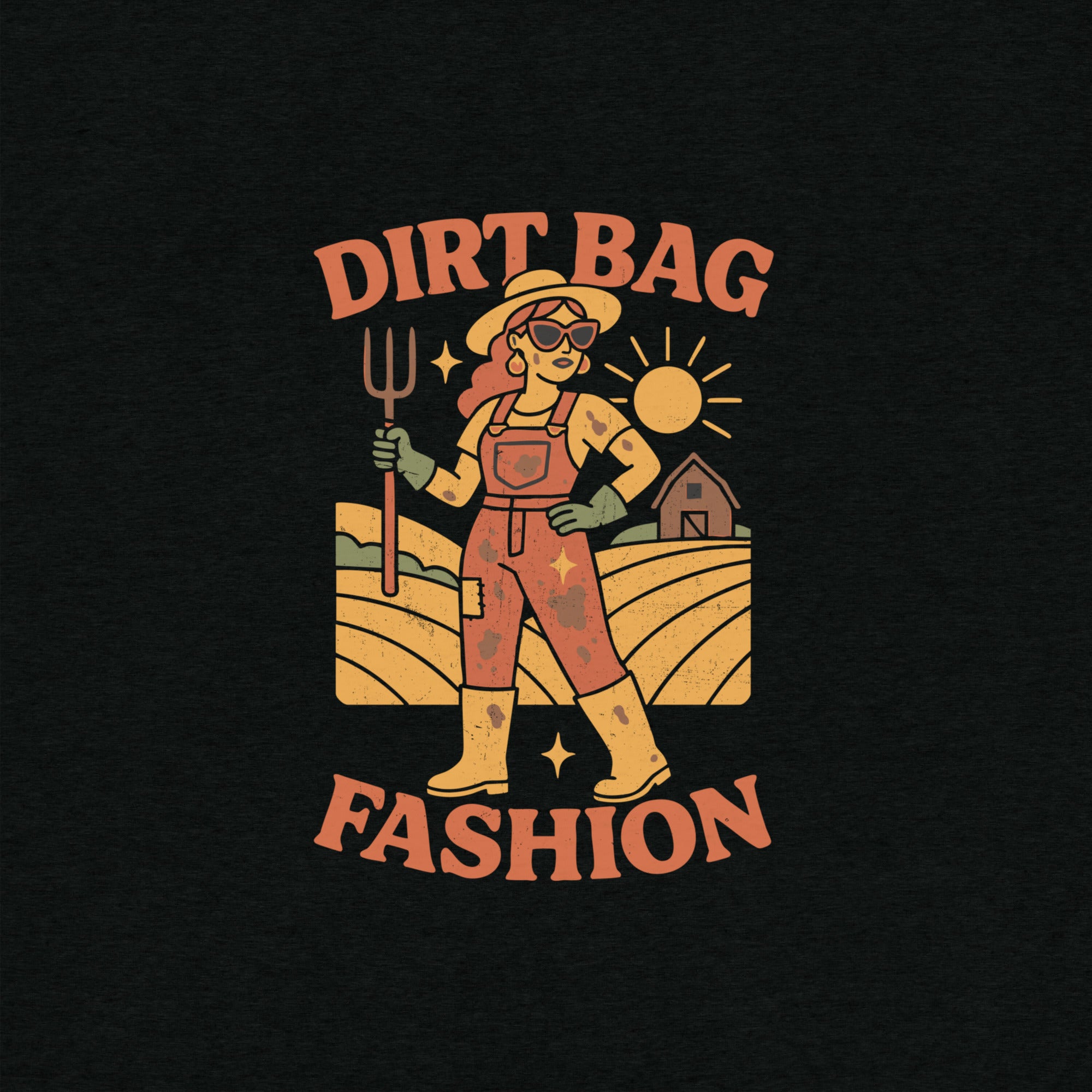 Dirtbag Fashion T-Shirt- funny tshirt by Niche Goods