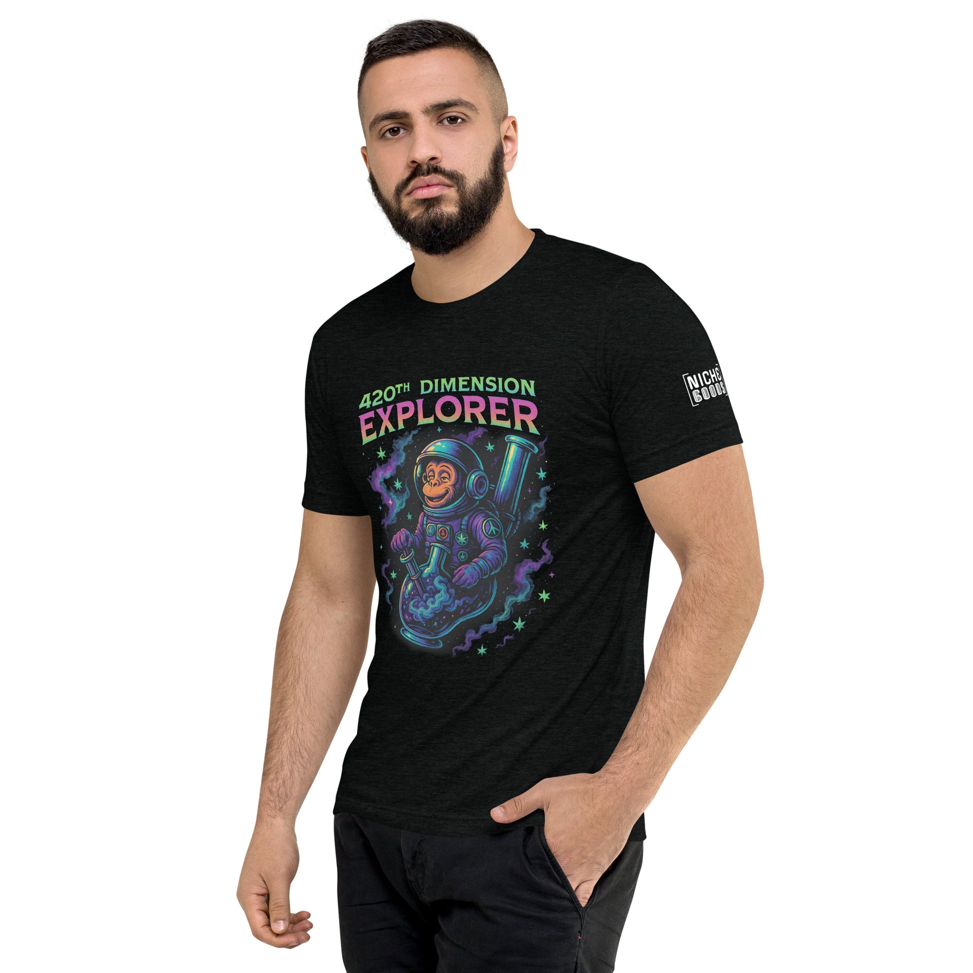 420th Dimension Explorer T-Shirt- funny tshirt by Niche Goods