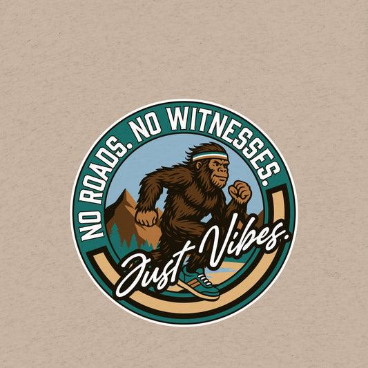 Bigfoot Running Club T-Shirt- funny tshirt by Niche Goods