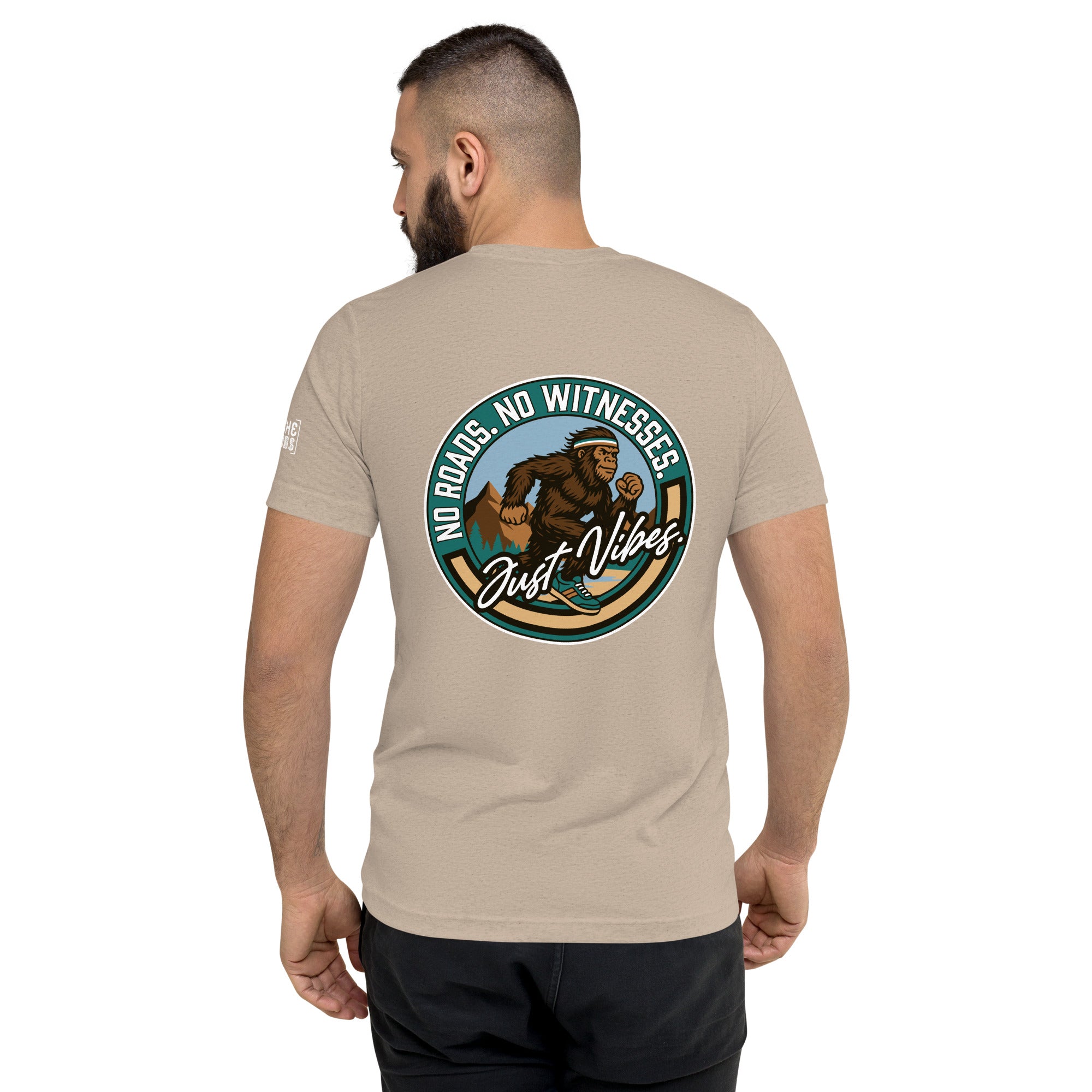 Bigfoot Running Club T-Shirt- funny tshirt by Niche Goods
