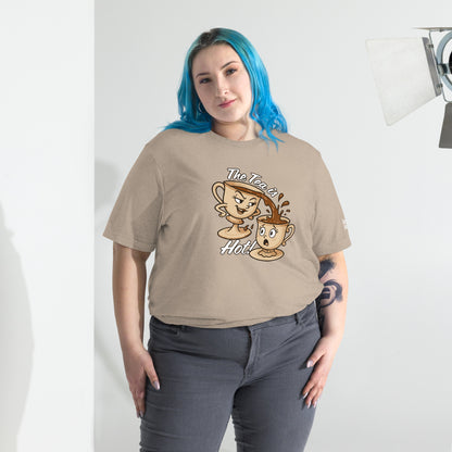 The Tea is Hot T-Shirt- funny tshirt by Niche Goods