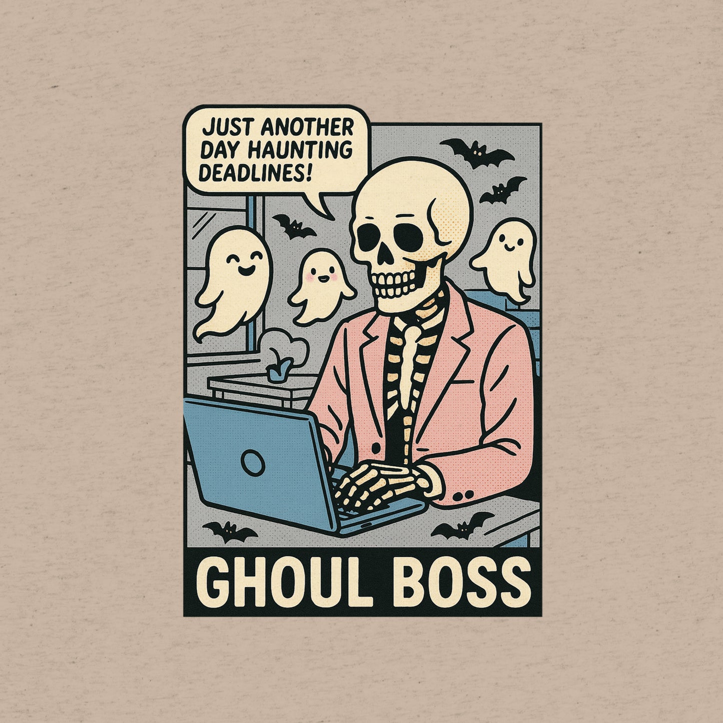 Ghoul Boss T-Shirt- funny tshirt by Niche Goods