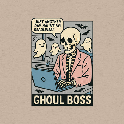 Ghoul Boss T-Shirt- funny tshirt by Niche Goods