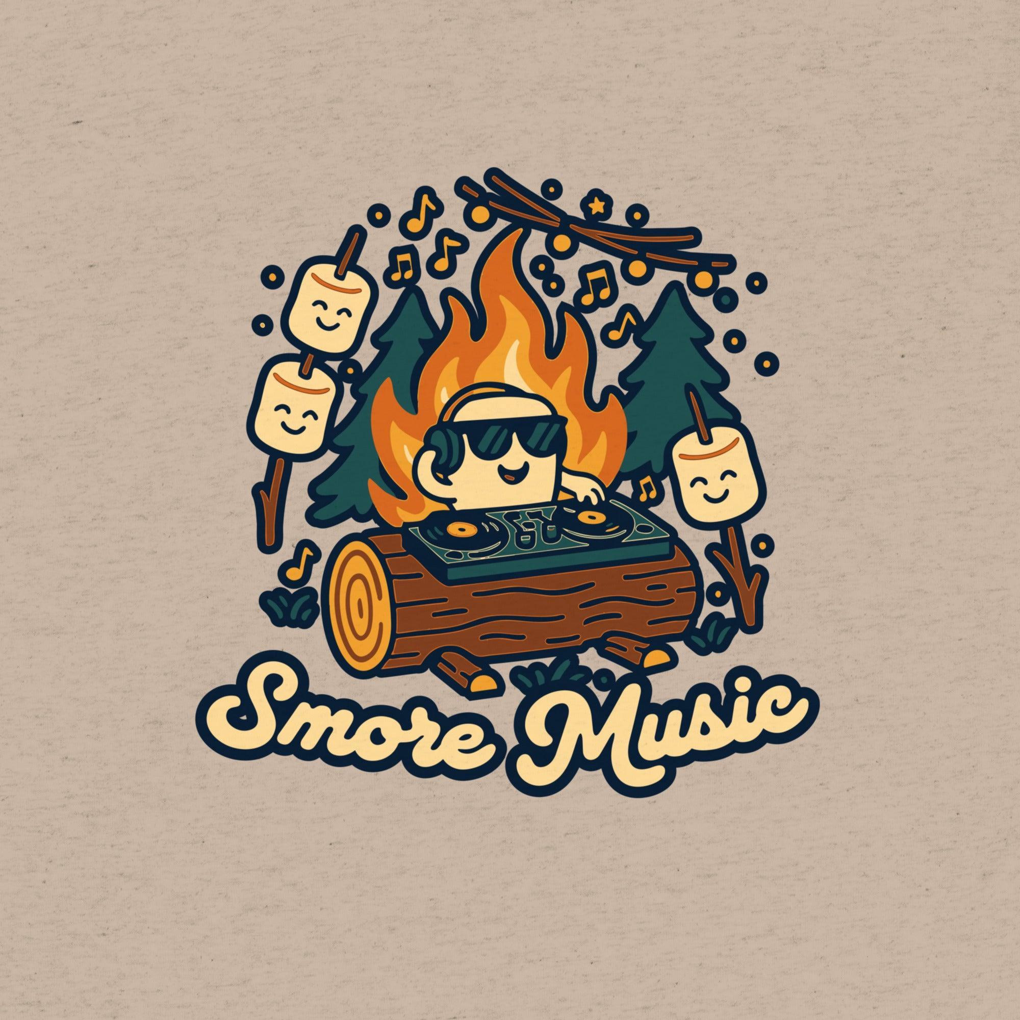 Smore Music T-Shirt- funny tshirt by Niche Goods