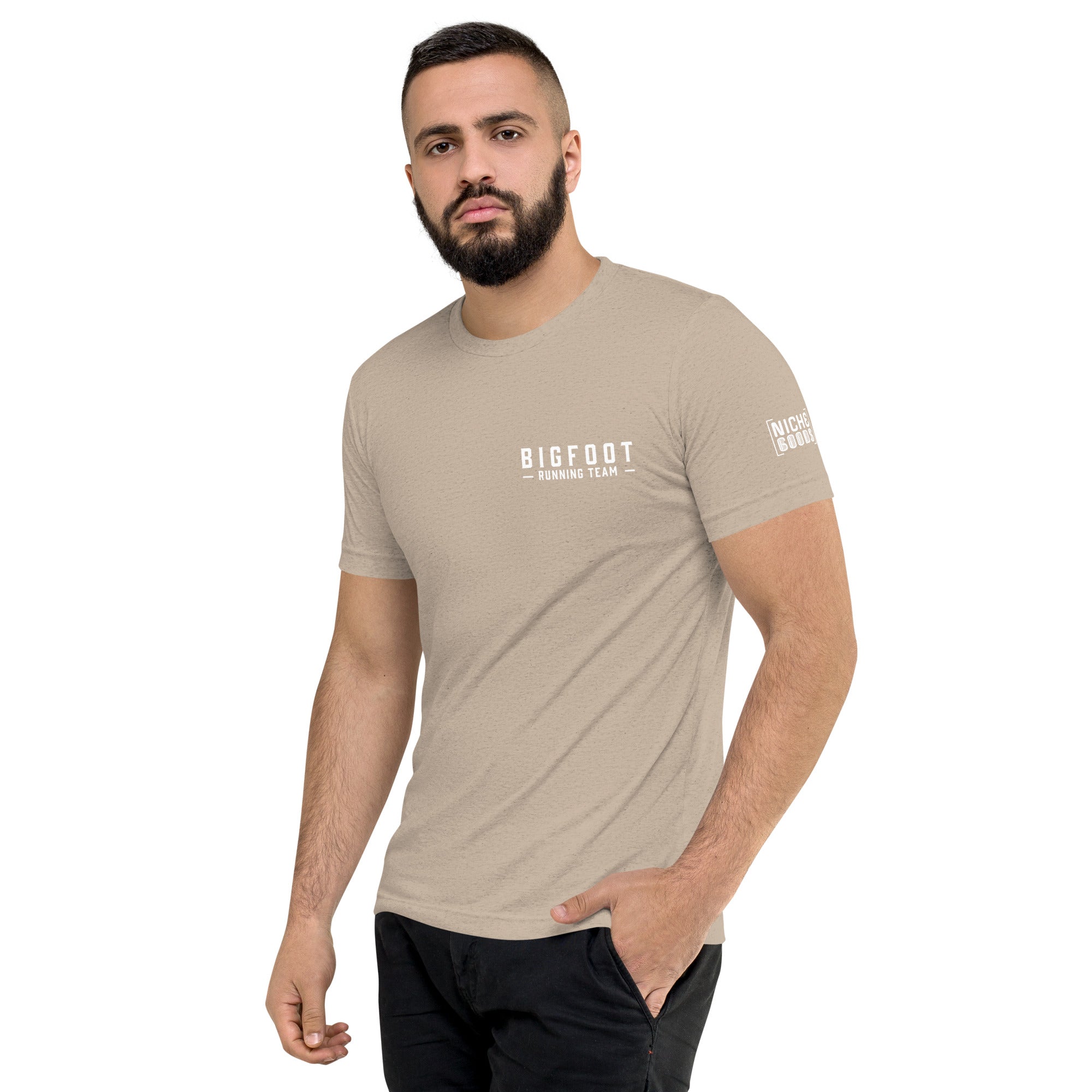 Bigfoot Running Club T-Shirt- funny tshirt by Niche Goods