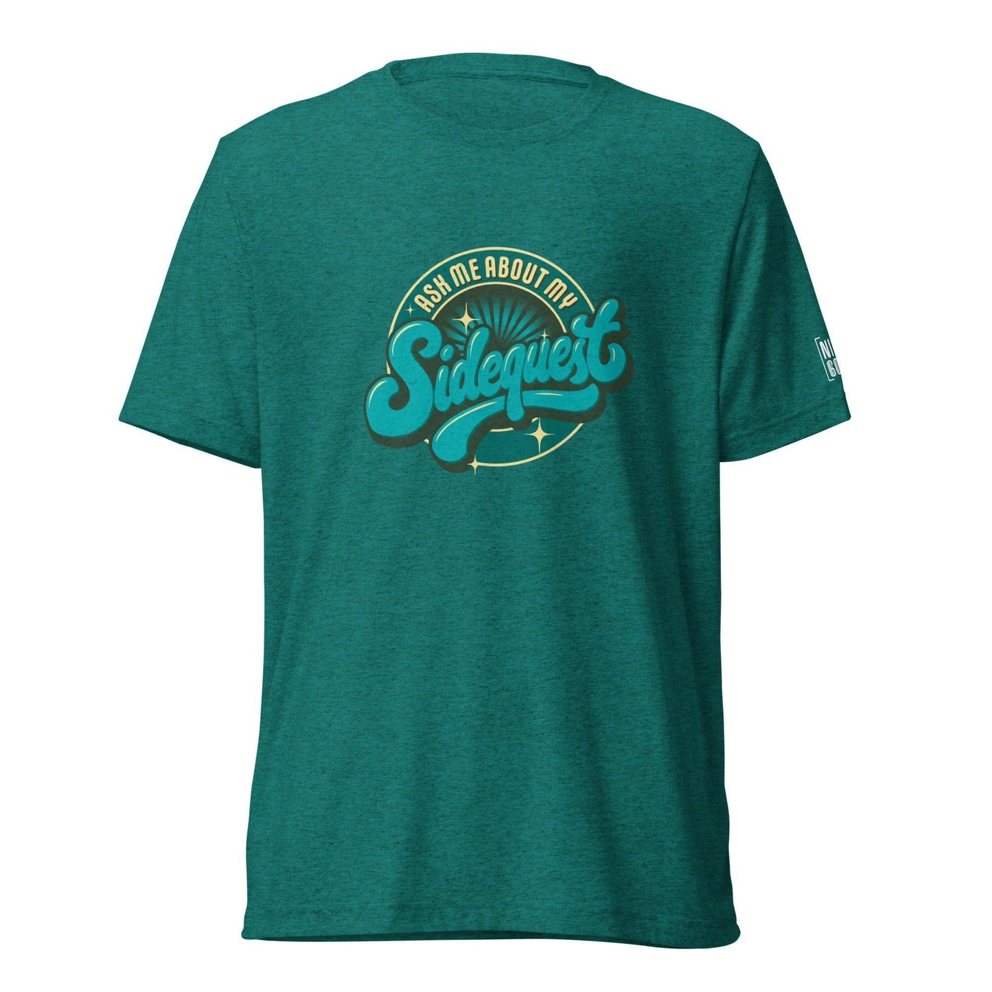 Ask Me About My Sidequest T-Shirt- funny tshirt by Niche Goods