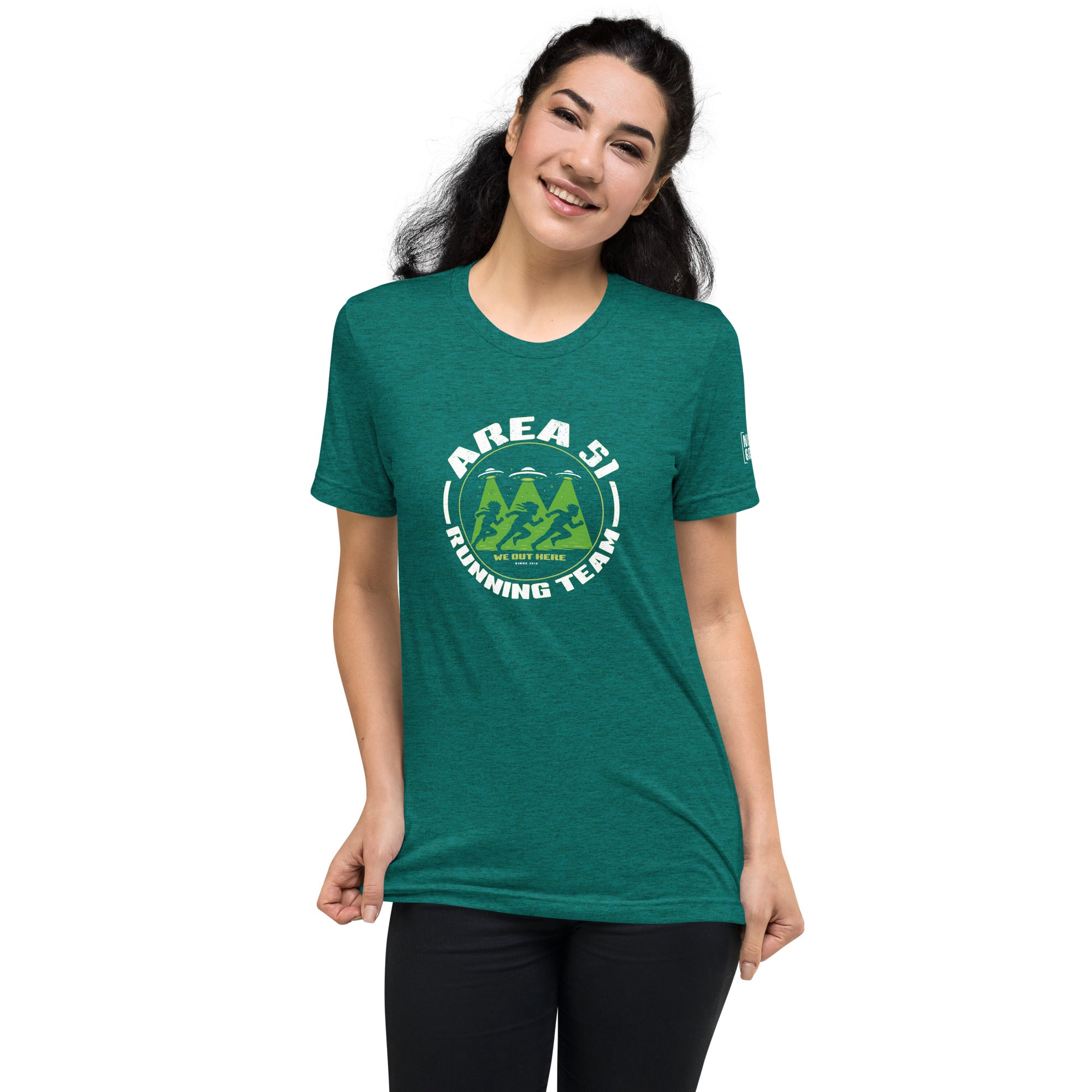 Area 51 Running Team T-Shirt- funny tshirt by Niche Goods
