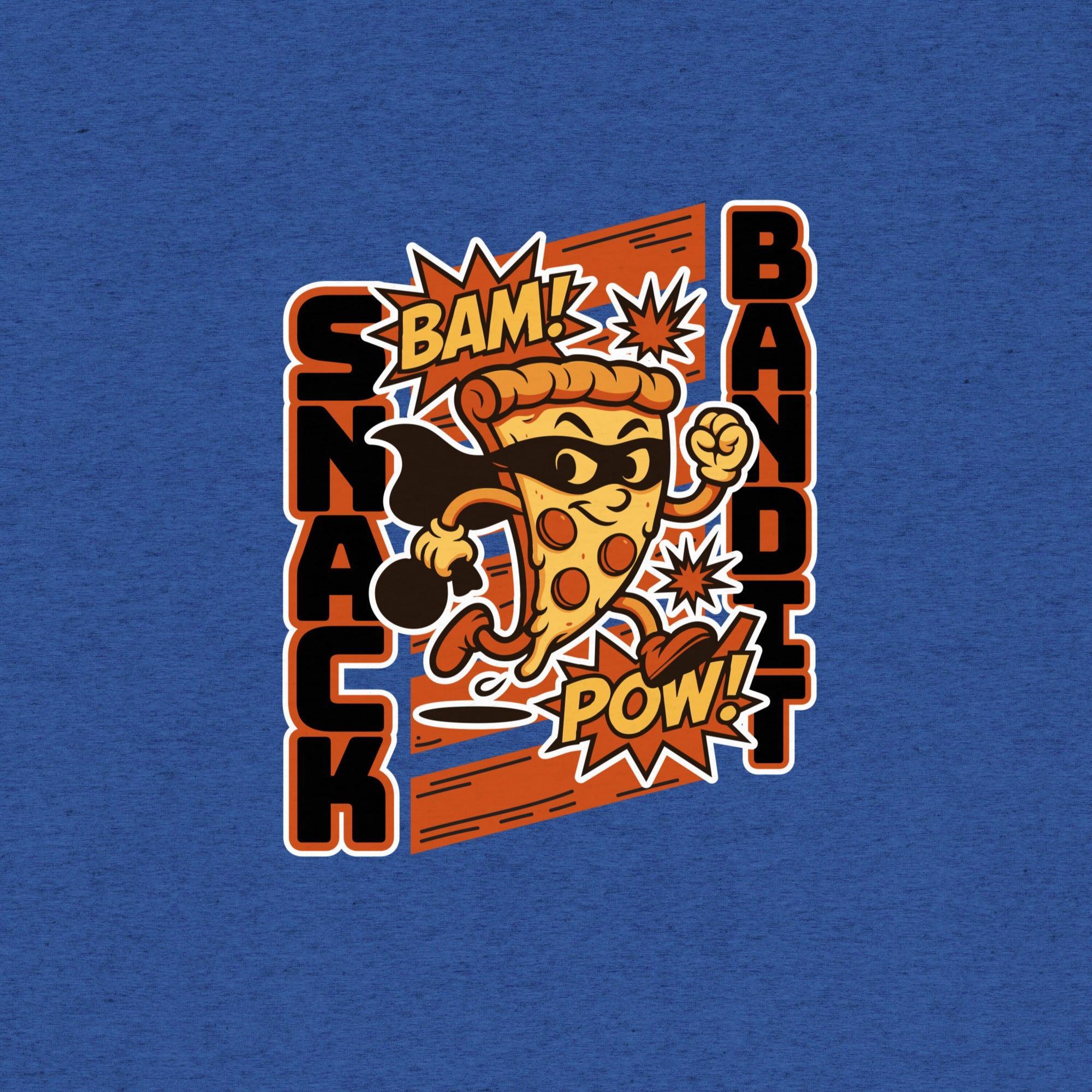 Snack Bandit Pizza T-Shirt- funny tshirt by Niche Goods