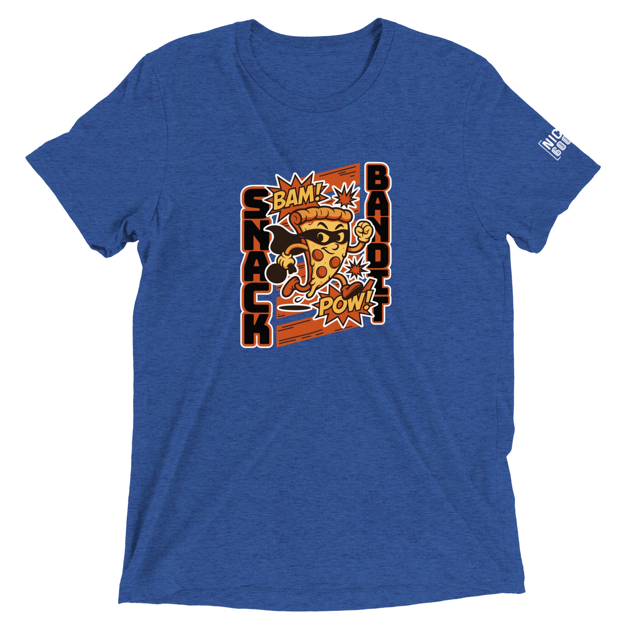 Snack Bandit Pizza T-Shirt- funny tshirt by Niche Goods