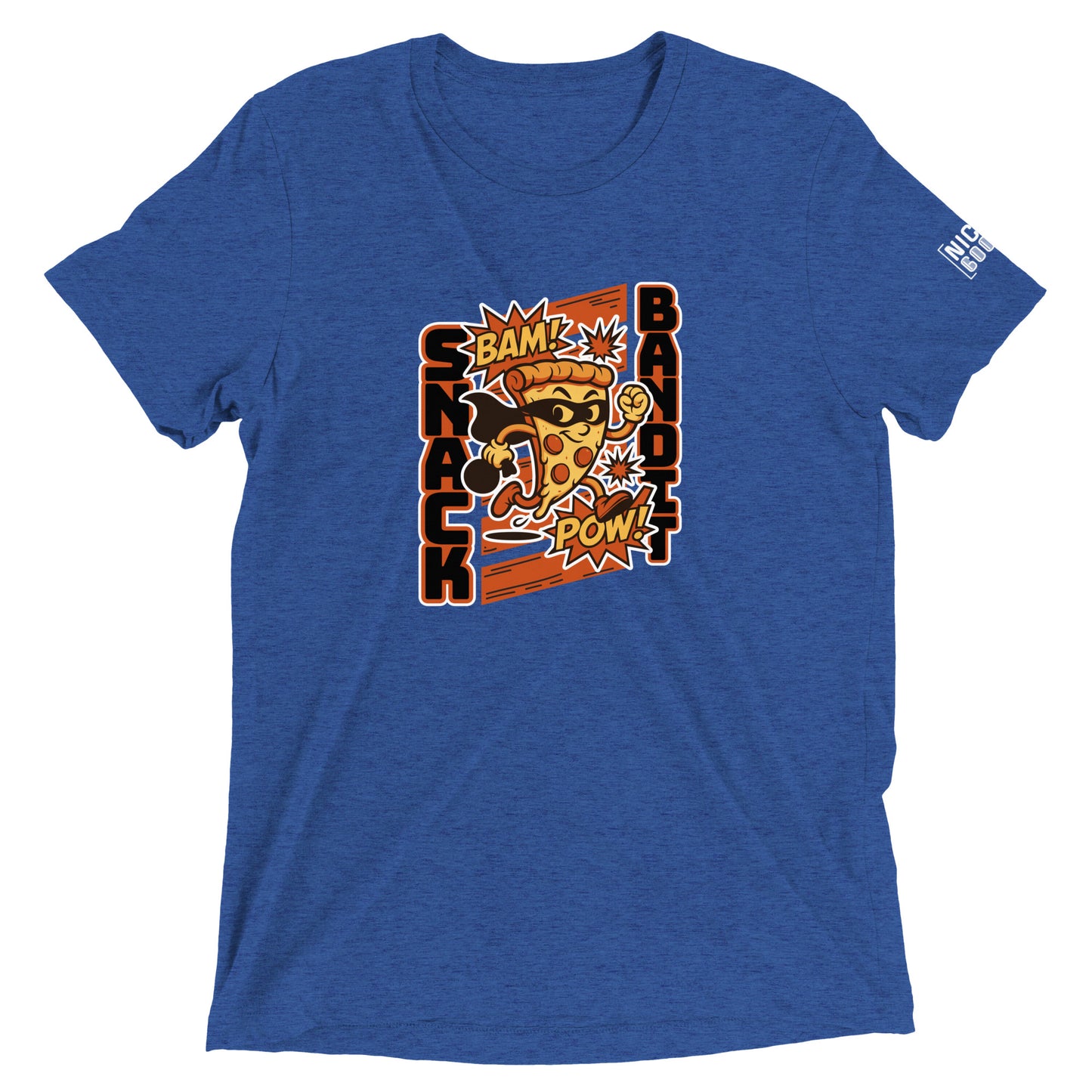 Snack Bandit Pizza T-Shirt- funny tshirt by Niche Goods
