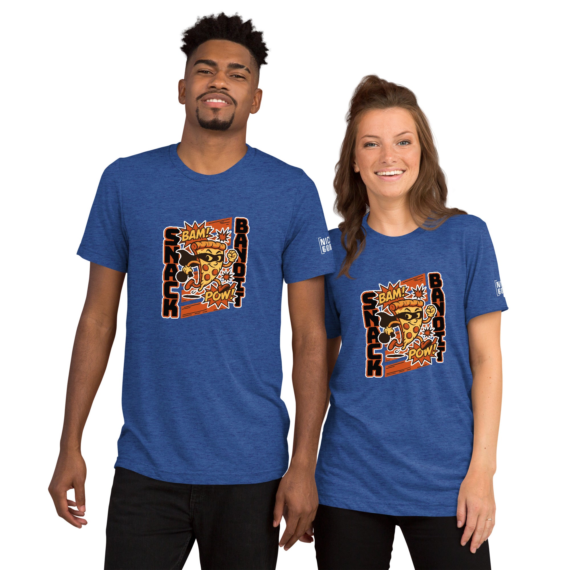 Snack Bandit Pizza T-Shirt- funny tshirt by Niche Goods